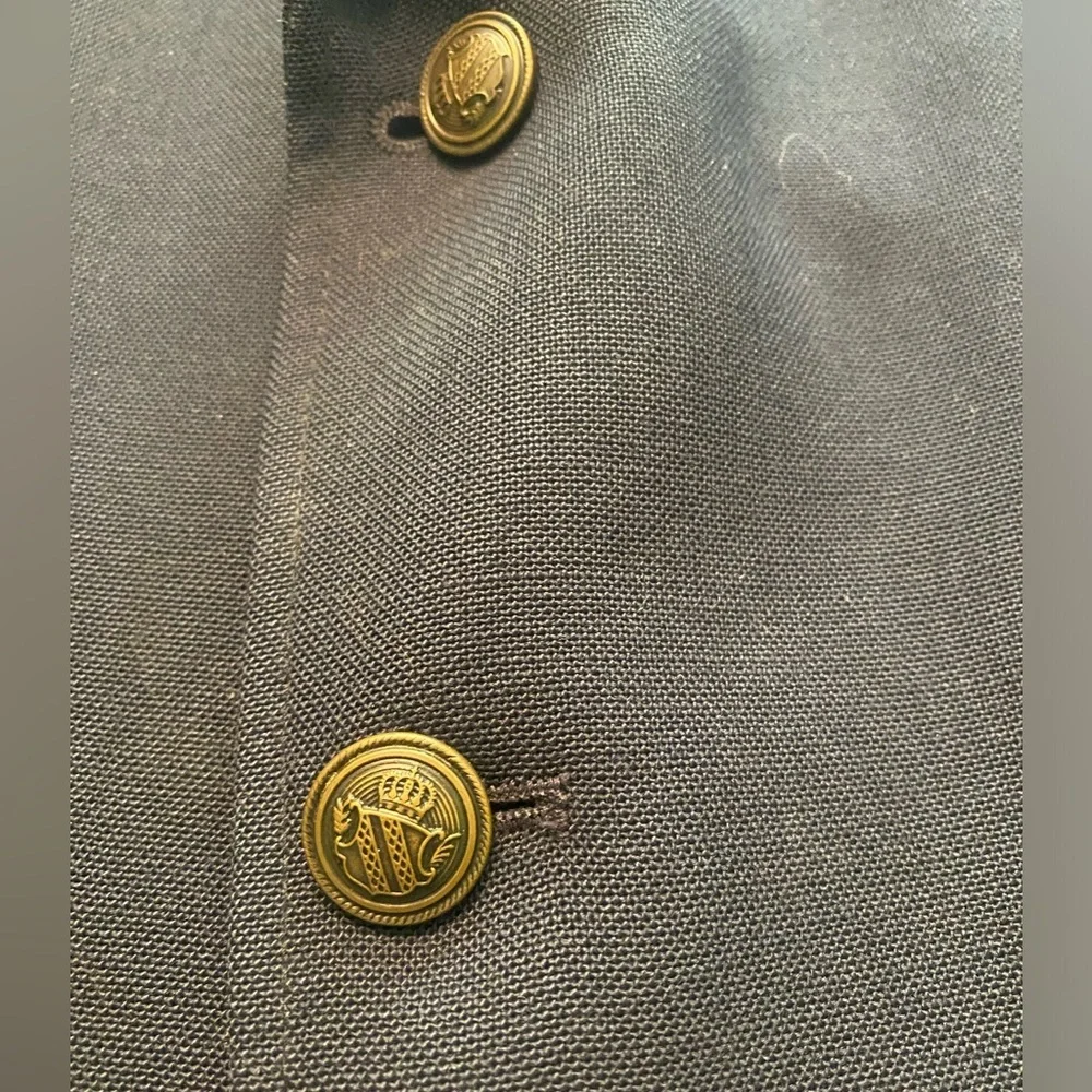 Cartier VTG Men's Navy Two-Button Sport Coat